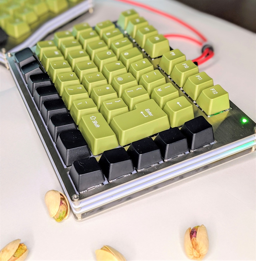 自作キーボードキット「Pistachio」 - らて - BOOTH