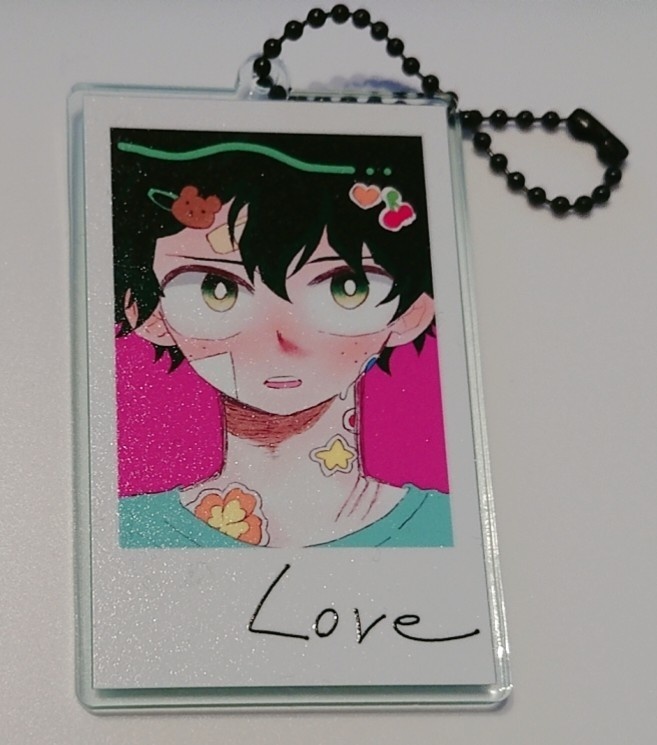 チェキ風アクリルキーホルダー  【デク】