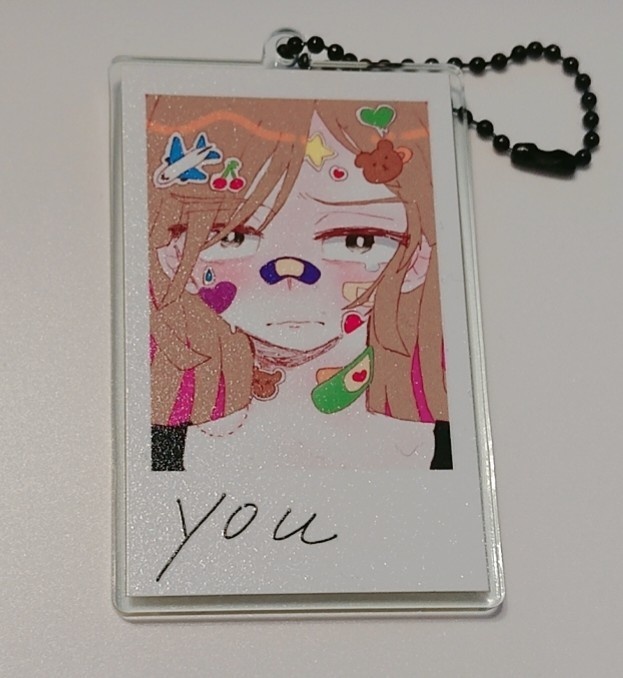 チェキ風 アクリルキーホルダー  【ロディ】