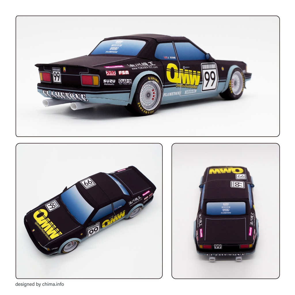 ネオクラ・ツーリングカー ーペーパークラフトー