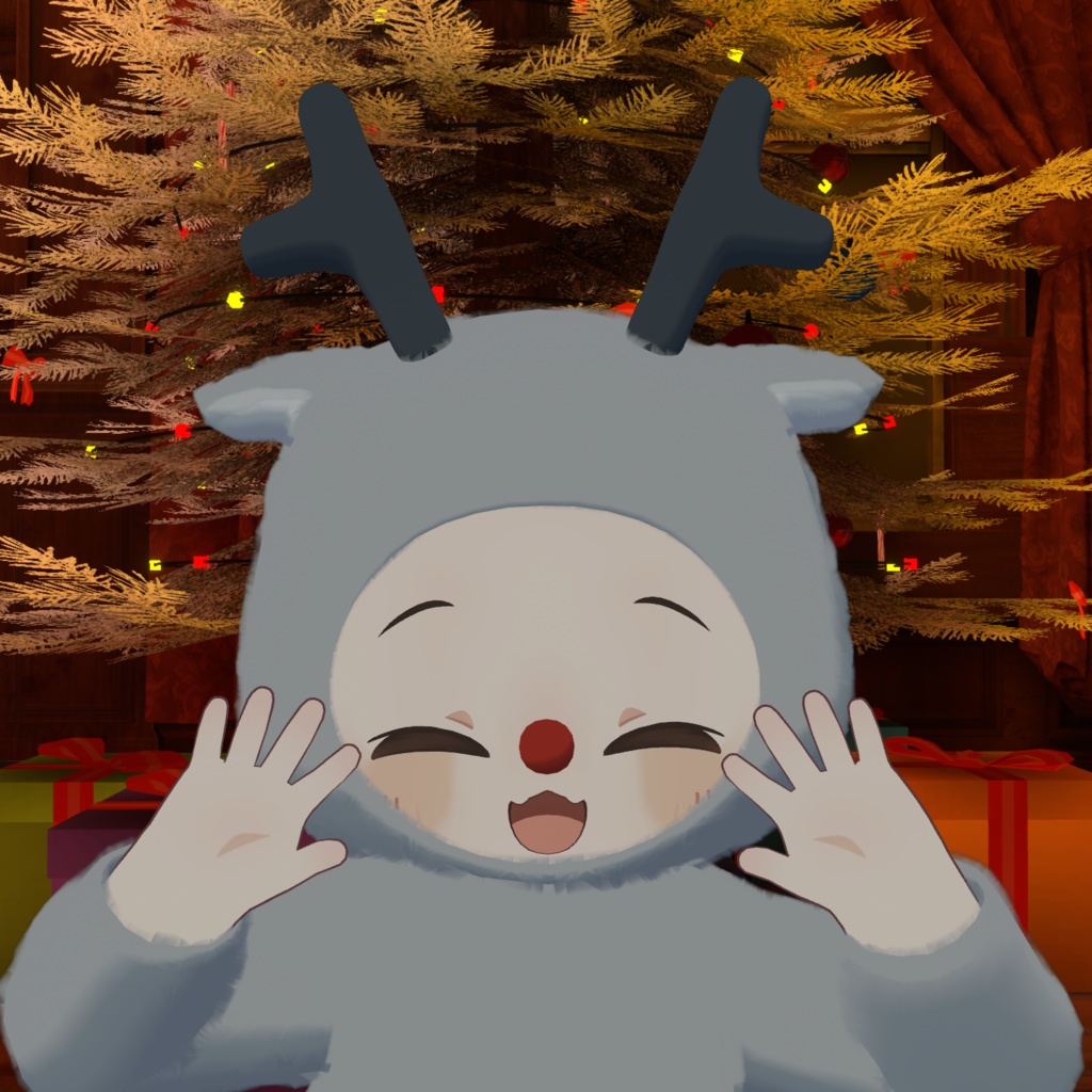 Reindeer Costume-トナカイ衣装-【まめひなた対応】