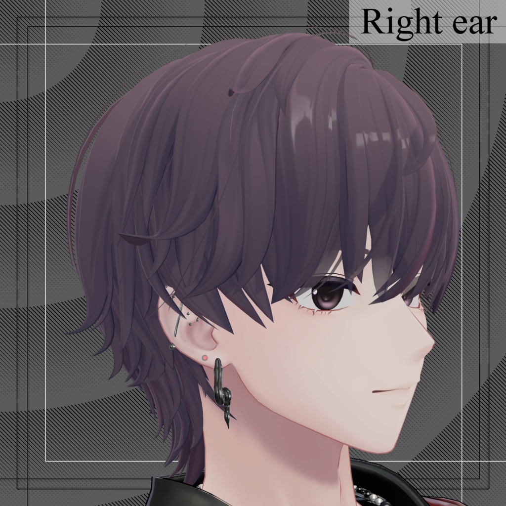 Snake Earrings【4アバター対応】