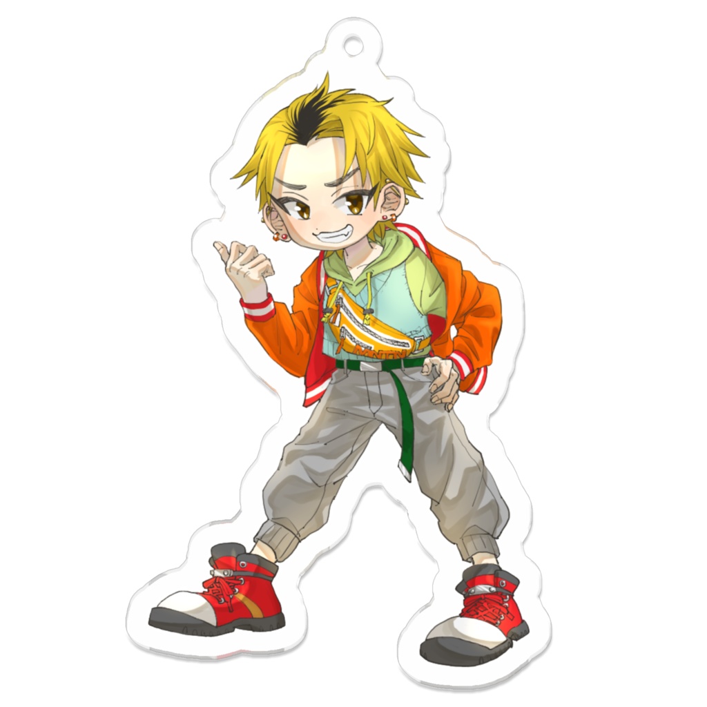 創作実況グループMNTNs バフ×リン アクキー