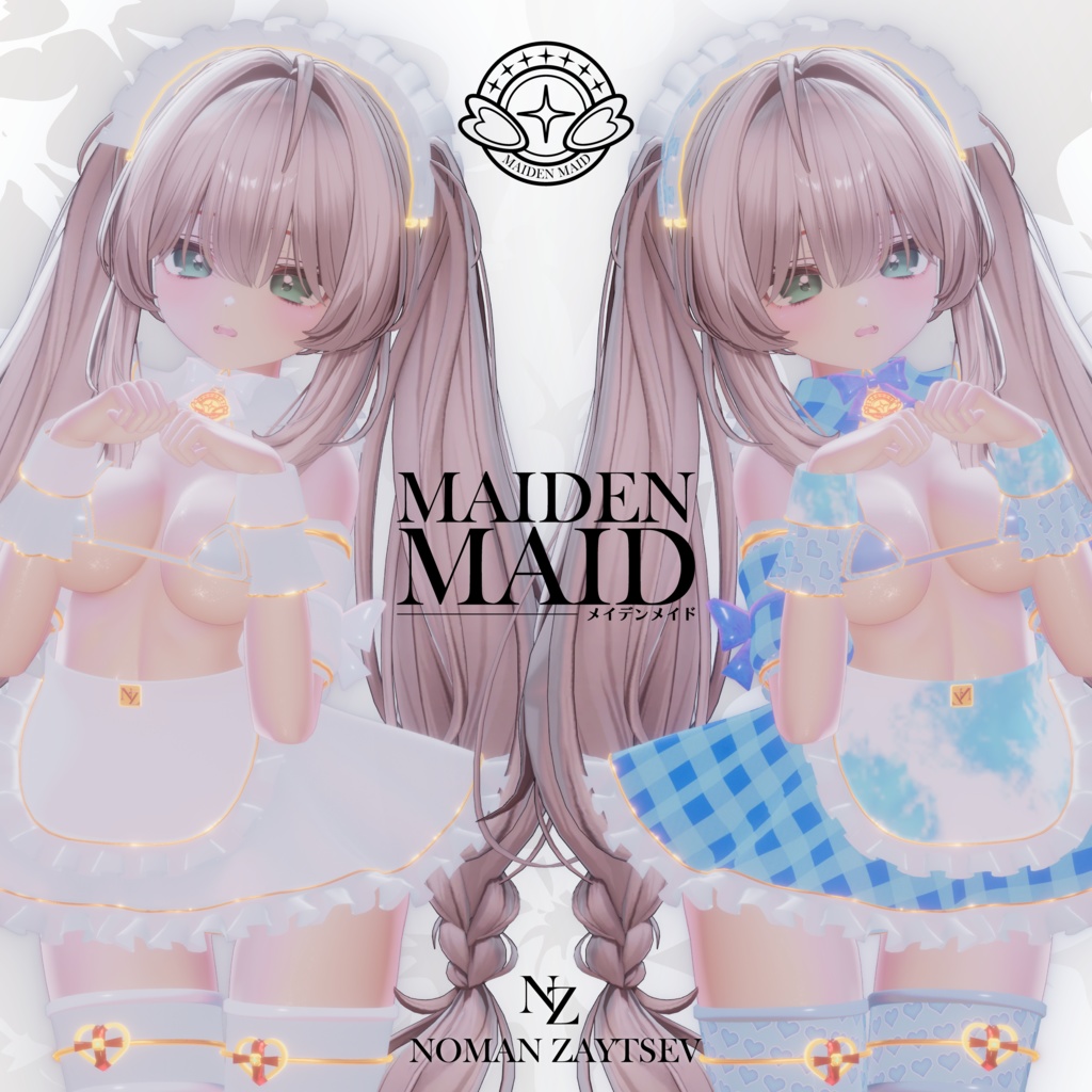 『メイデンメイド❤️MAIDEN MAID』【6アバター対応】- メイドスタイルの高級ビキニ -