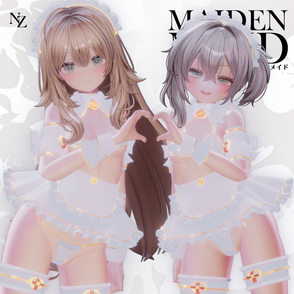 『メイデンメイド❤️MAIDEN MAID』【6アバター対応】- メイドスタイルの高級ビキニ -
