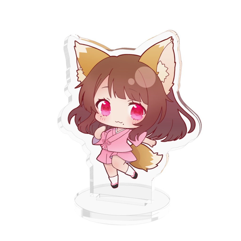 お狐様ゆいのアクリルフィギュア