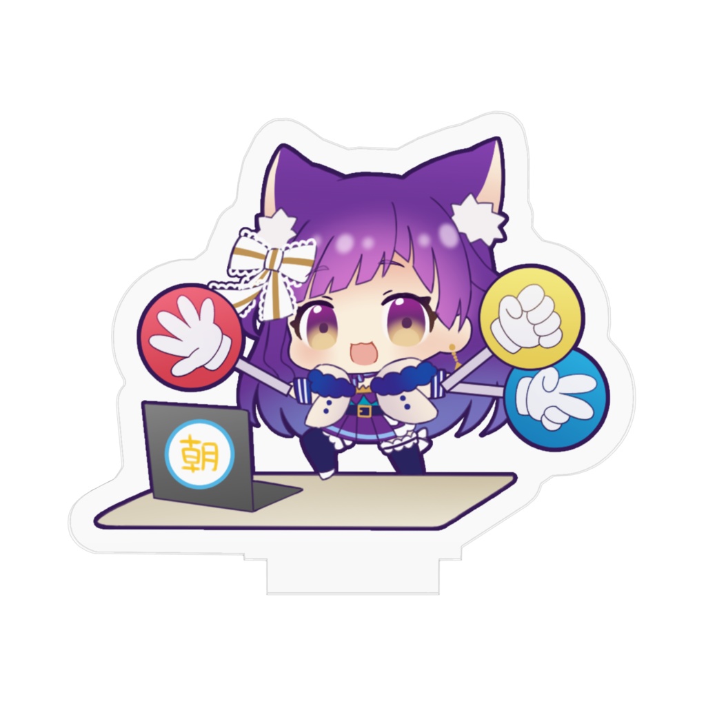 ちびくれあジャンケンアクリルフィギュア