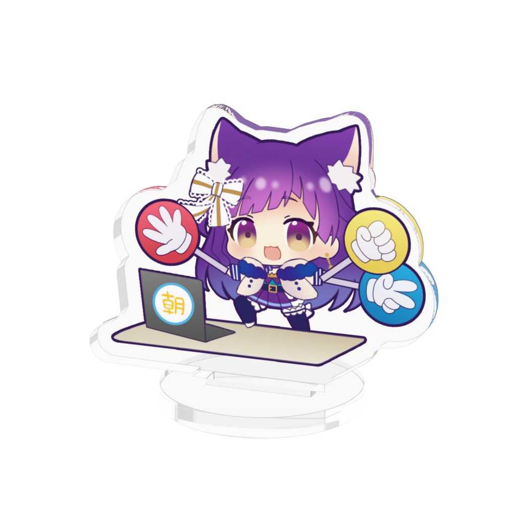 ちびくれあジャンケンアクリルフィギュア