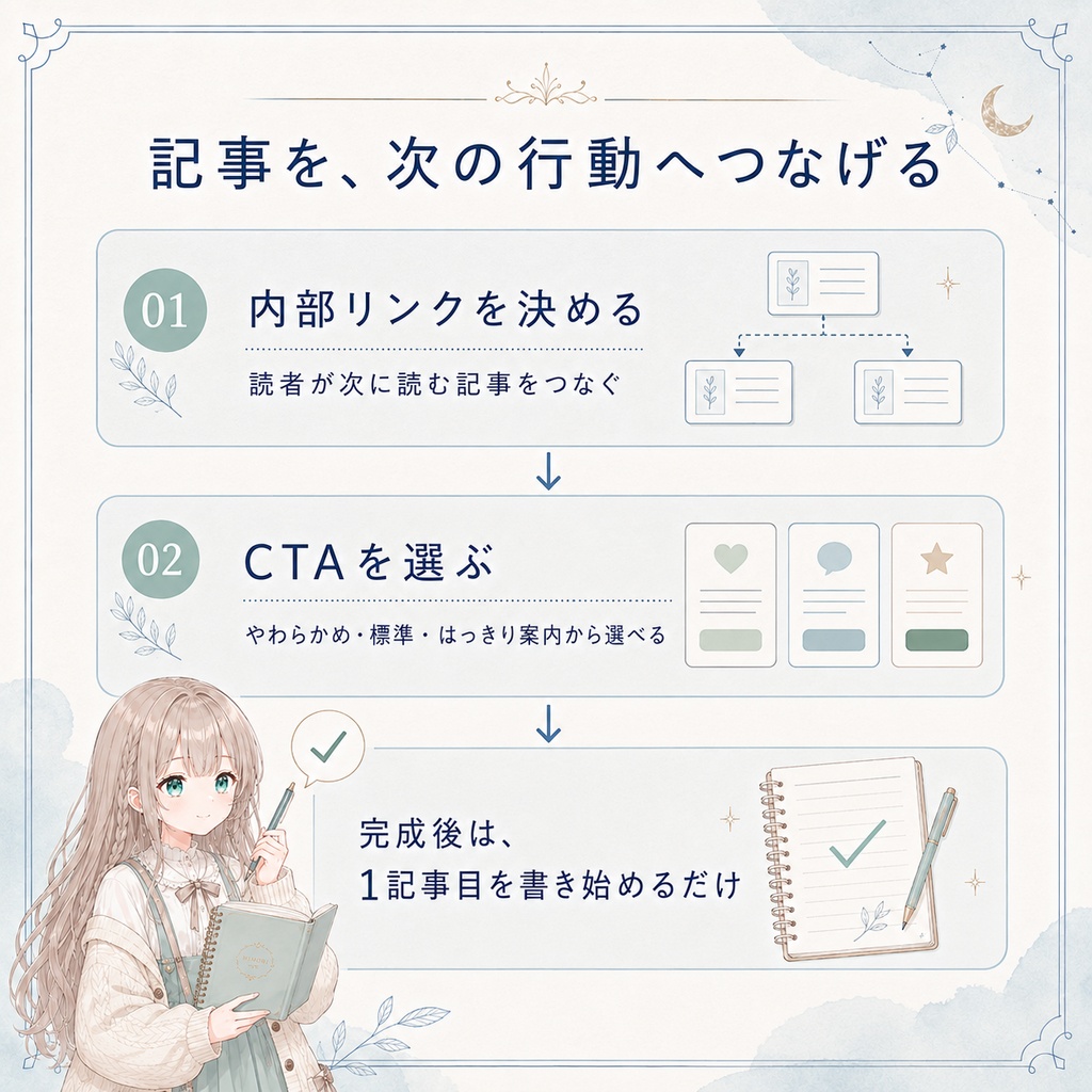 待つ集客ブログ設計キット|最初の30記事・キーワード・導線・CTAを決める