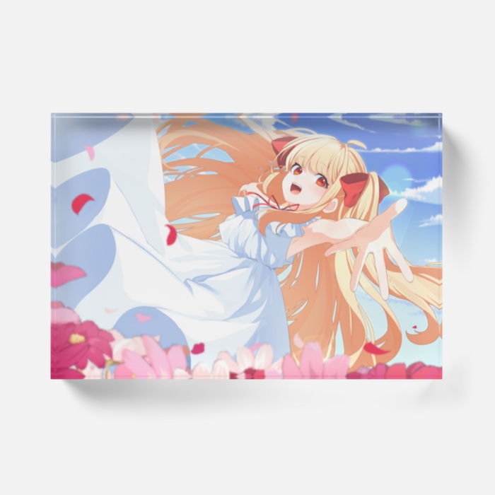 1枚絵アクリルブロック