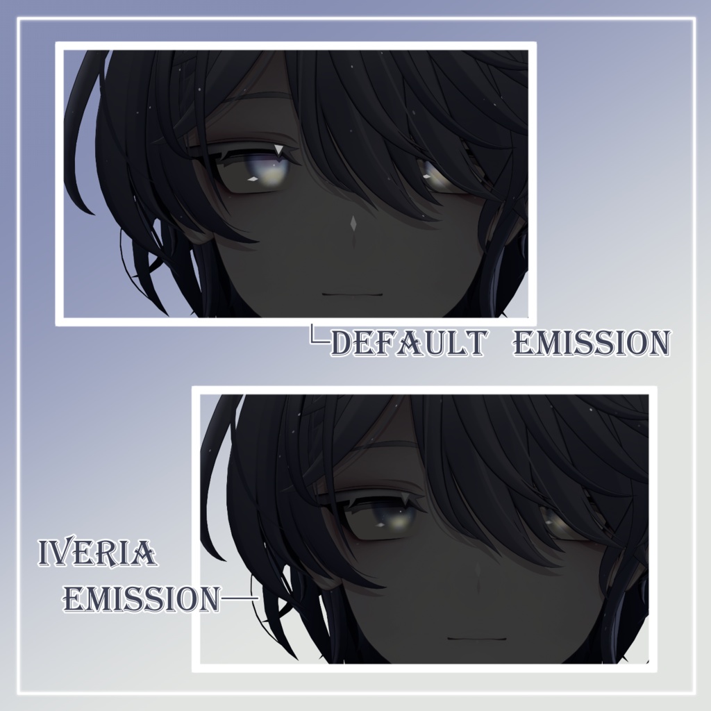 【4アバター対応】Iveria【eye texture】