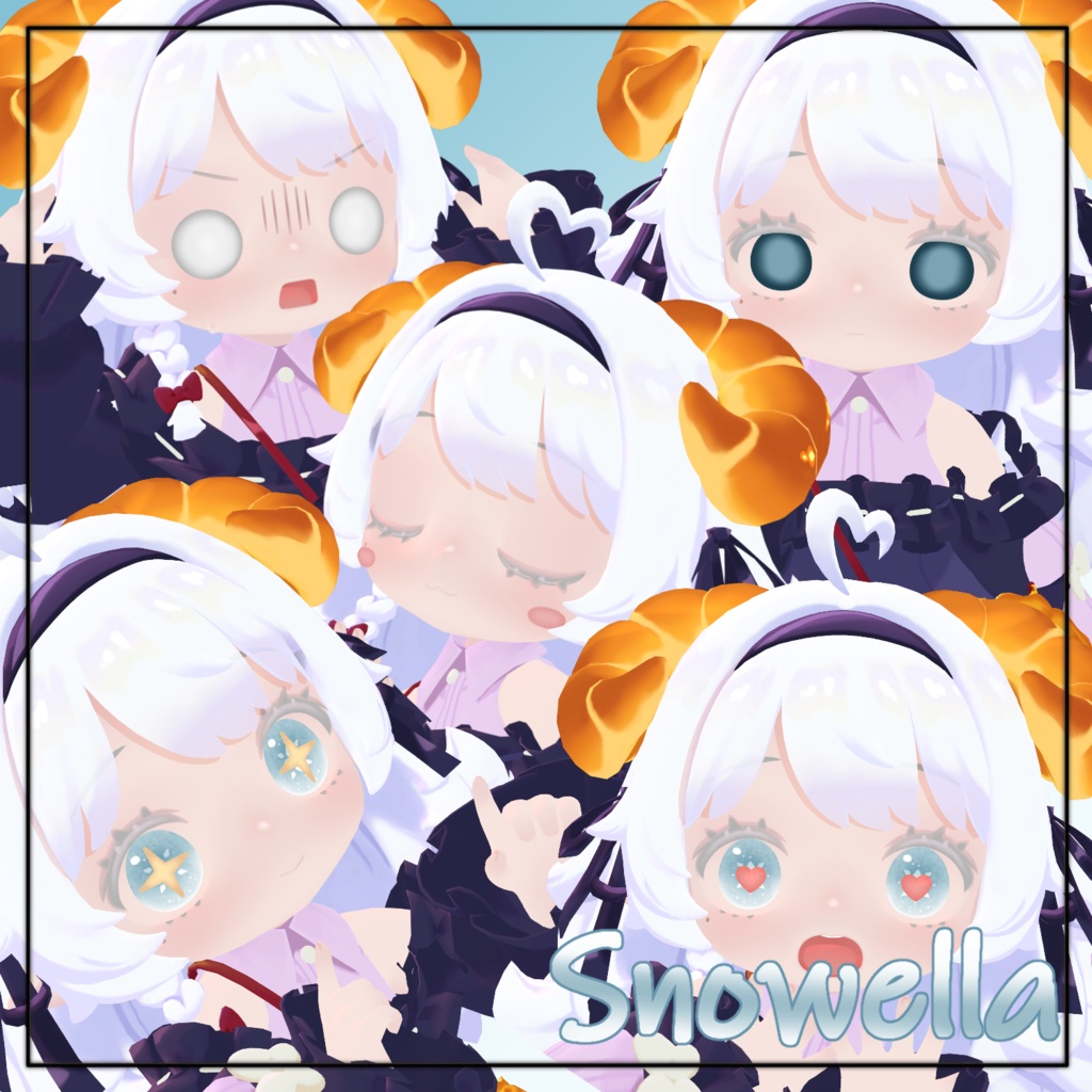 【コロネ/Cornet】Snowella【make+eye texture】
