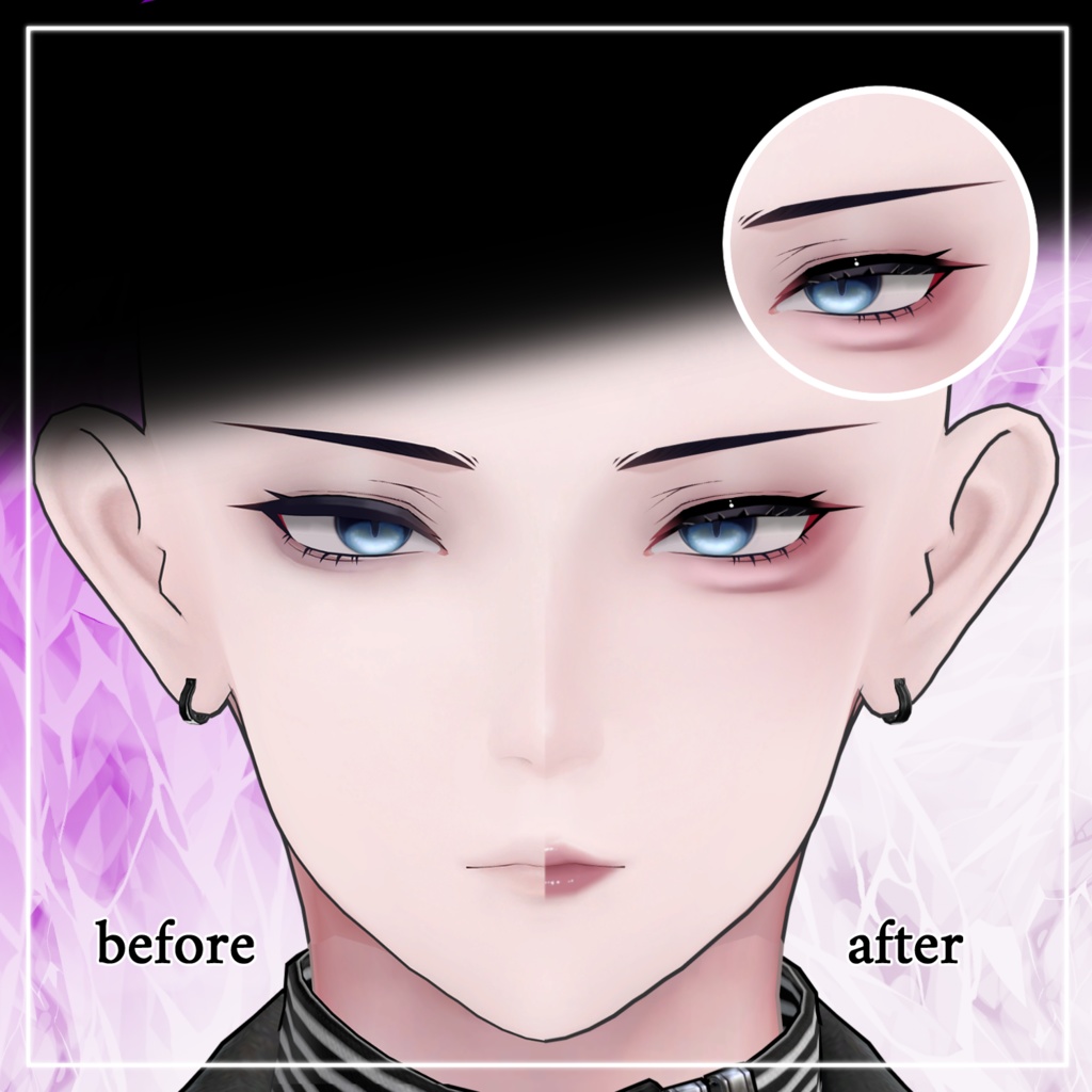 【獏/Baku】Meltbit【makeup texture】