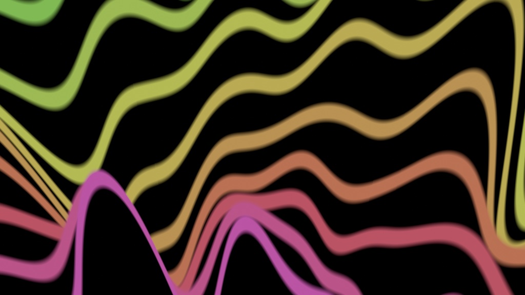 Rainbow Audio Waves