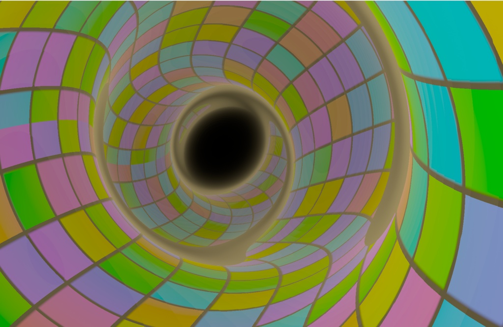 Stained Glass Tunnel