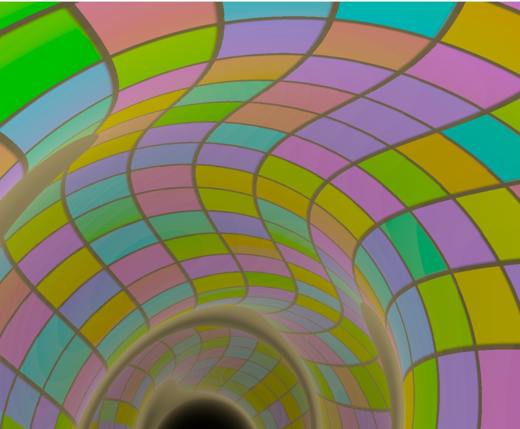 Stained Glass Tunnel