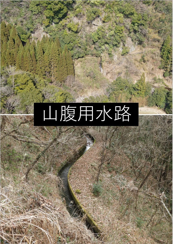 山腹用水路