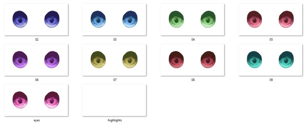 Eyes in Vroid (new!)