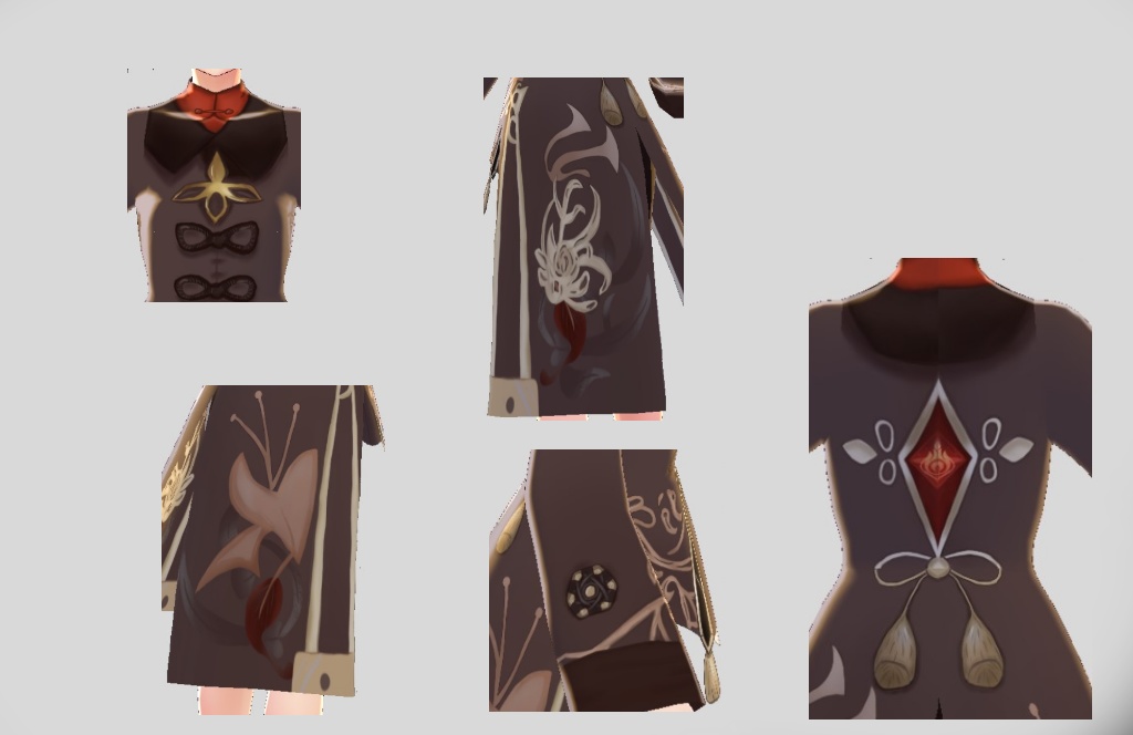 HuTao COSPLAY VROID (Genshin Impact)