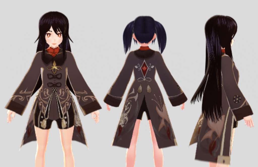 HuTao COSPLAY VROID (Genshin Impact)