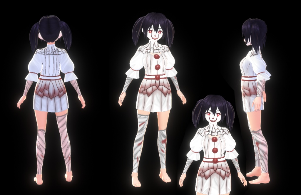 Pennywise HALLOWEEN Cosplay (in Vroid)