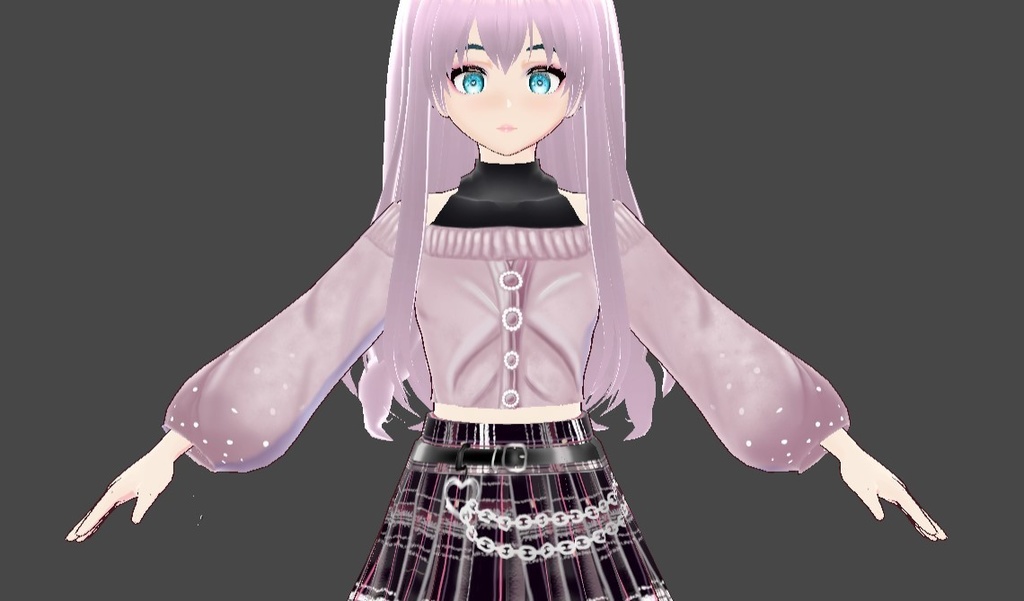 TOP (+shoes) in Vroid!