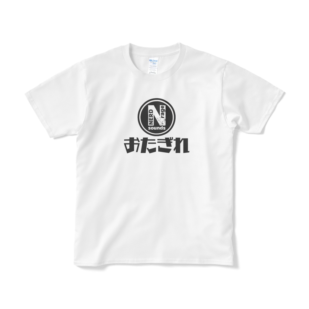NERDrage sounds　オリジナルTシャツ　(プレーン)