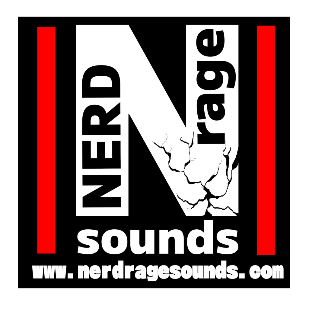 NERDrage soundsオリジナルステッカー　