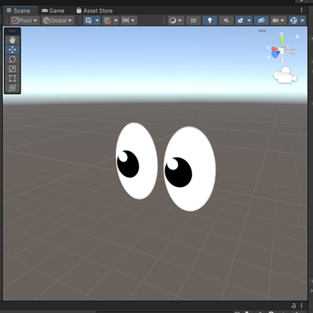 【VRChat想定】VOID EYES|ミーム用おめめアクセサリー【lilToon / PC】