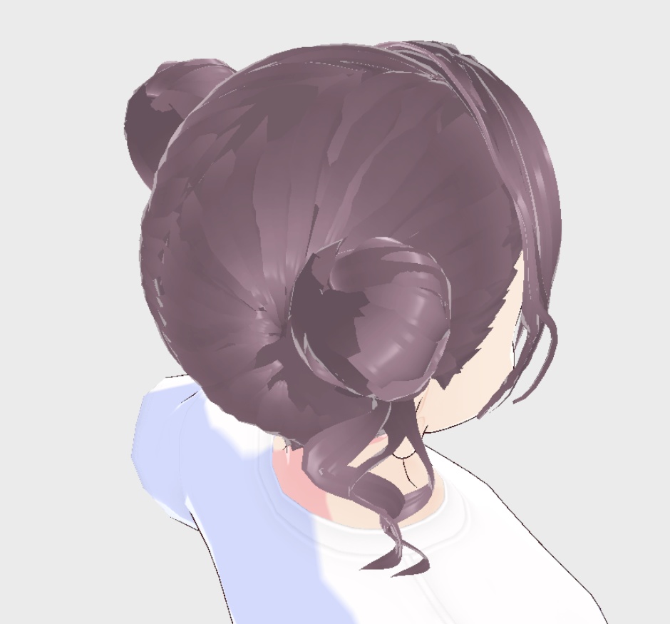 アイドルくらげヘア #Vroid #ヘアプリセット