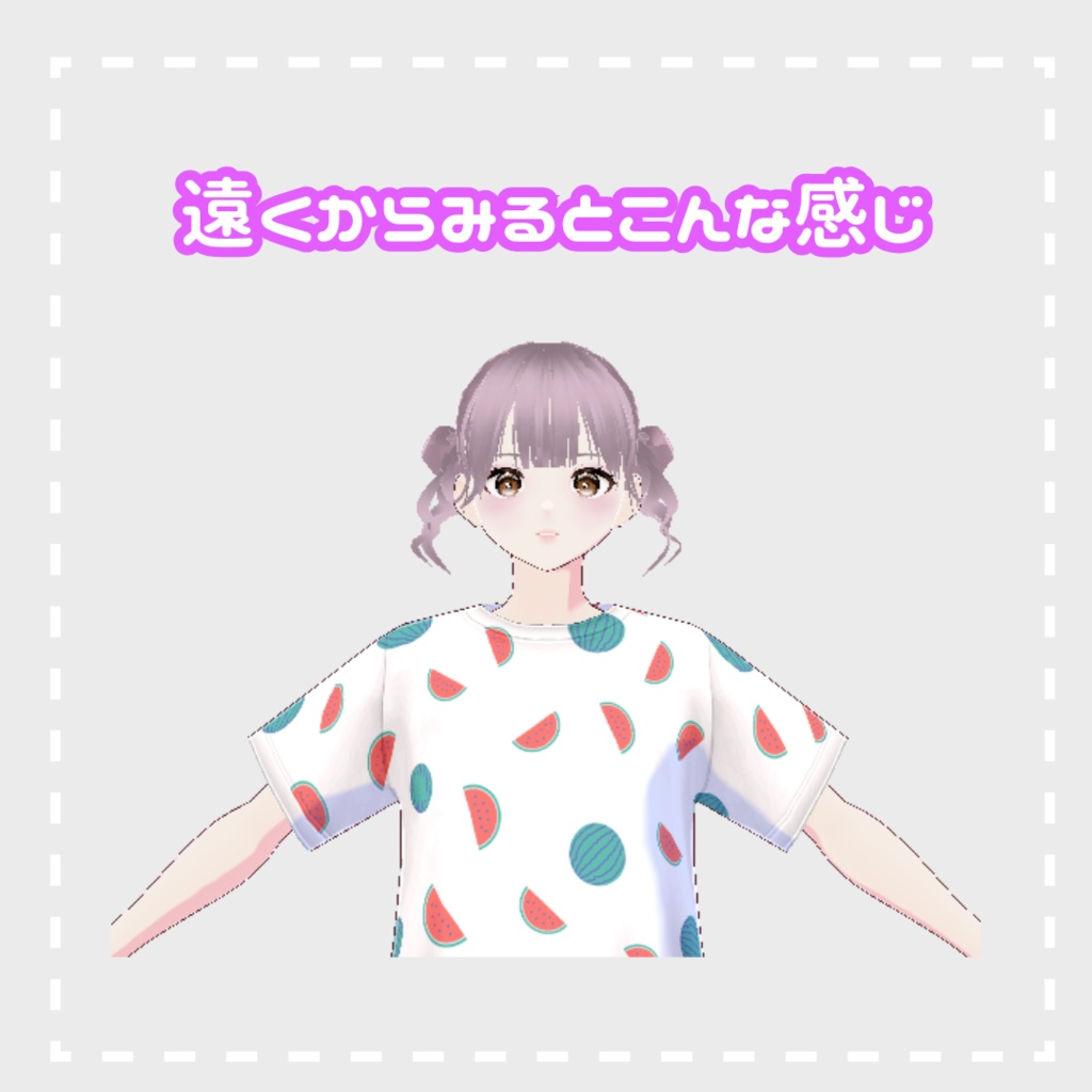 ほかの子とかぶりたくない人におすすめ!アイドルリボンヘア୨ෆ୧ 進化版くらげツイン #vroid #ブイロイド