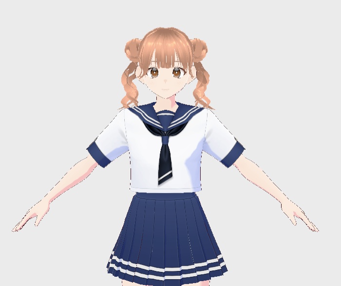 アイドルセラムンヘアメ☽ #vroid #進化版くらげツイン #ヘアプリセット