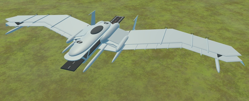 【3Dモデル】航空要塞Rendirse（レンディルセ）