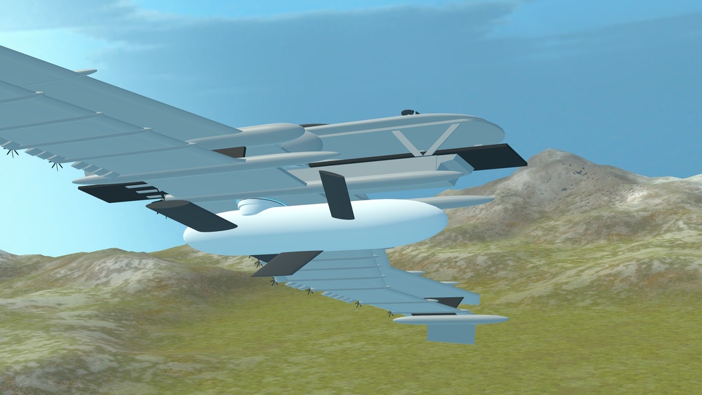【3Dモデル】航空要塞Rendirse(レンディルセ)