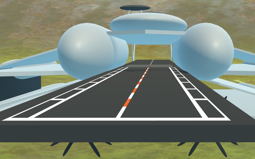 【3Dモデル】航空要塞Rendirse(レンディルセ)