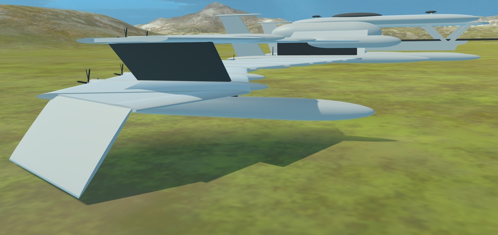 【3Dモデル】航空要塞Rendirse(レンディルセ)