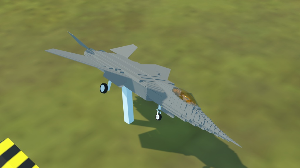 キューブ製の第5世代戦闘機