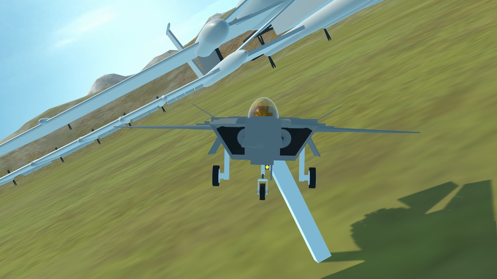 キューブ製の第5世代戦闘機