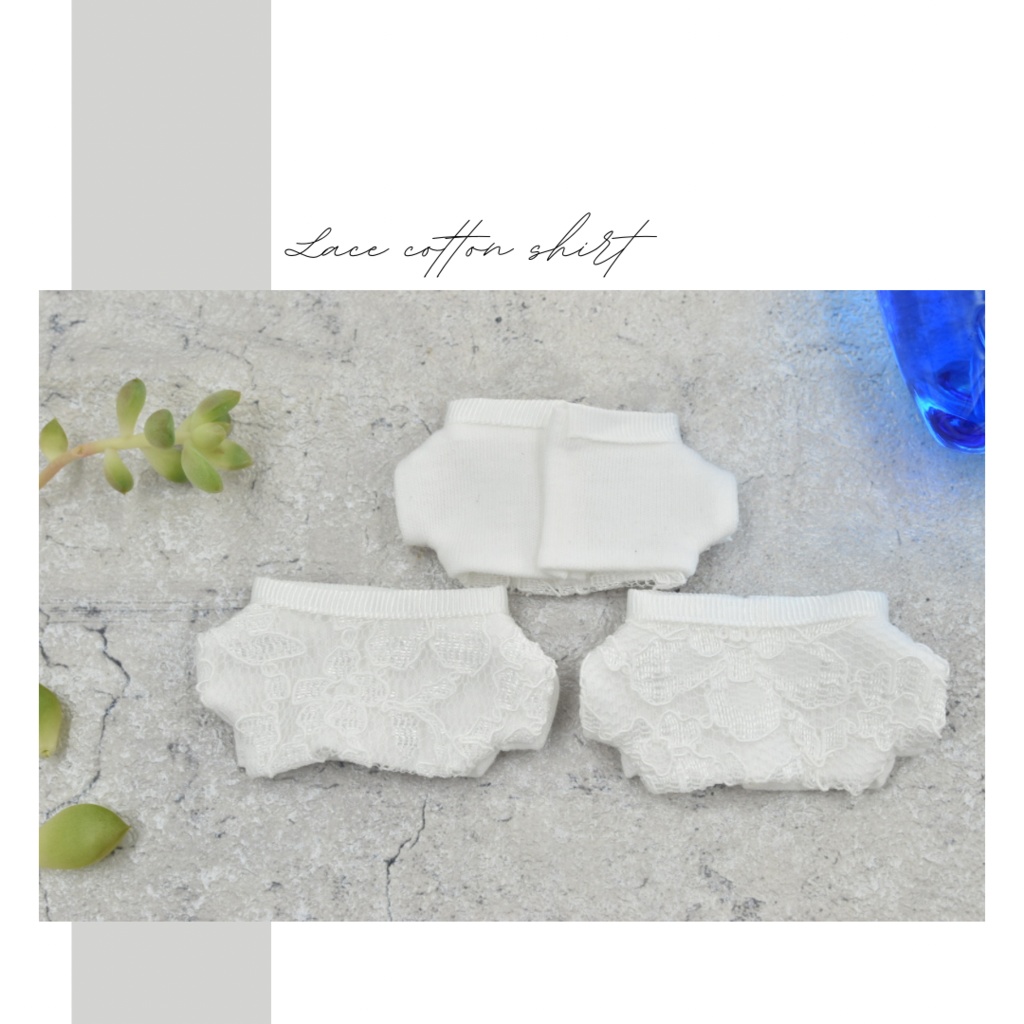 レースのシャツ