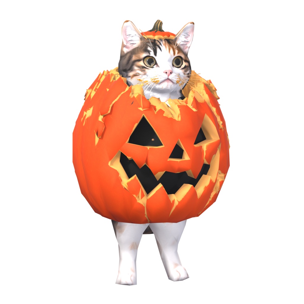 かぼねこ|VRChatアバター|PC・Quest・Android対応