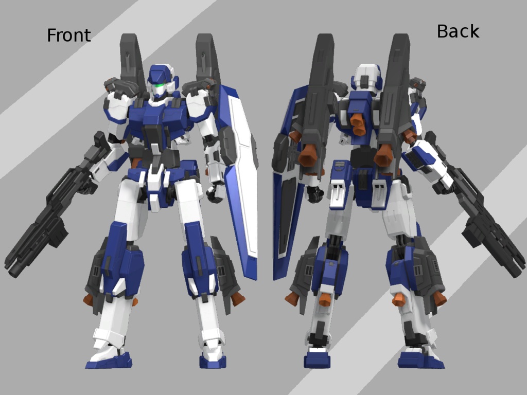 【3Dモデル】AF-001 Alzweck V2