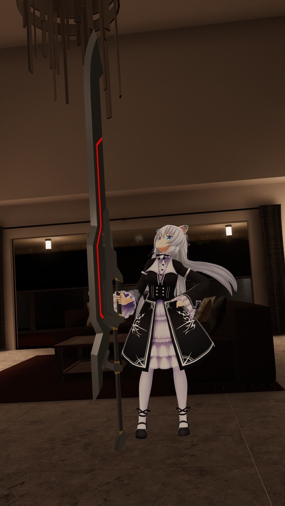 【オリジナル3Dモデル】超重斬機刀 -羅刹-