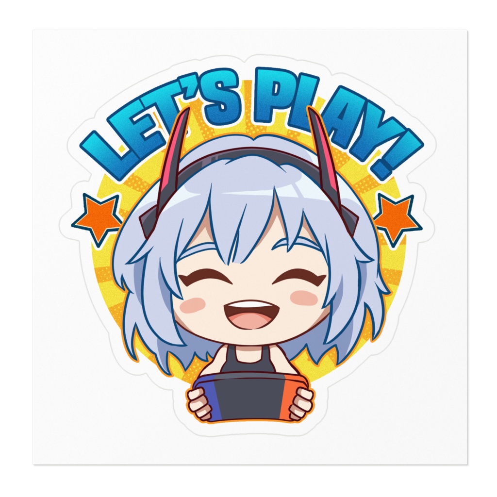 ステッカー【LET’S PLAY Ver.】