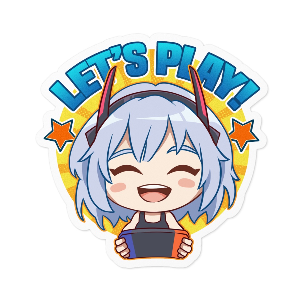 ステッカー【LET’S PLAY Ver.】