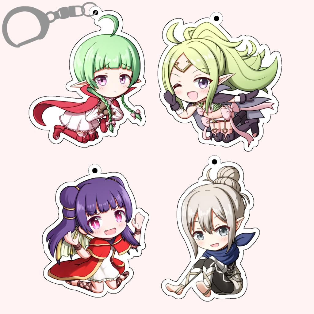 【c103】ロリマムアクキー(7×7cm)