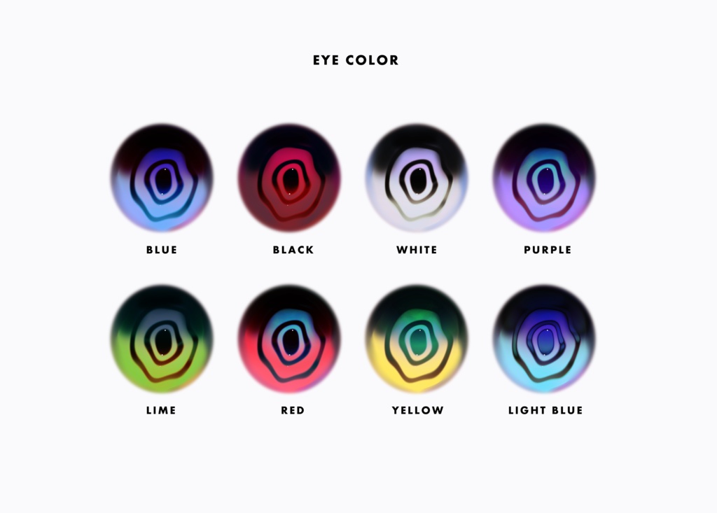 【無料/free】Hypnotize Eye Texture(豺狼専用)