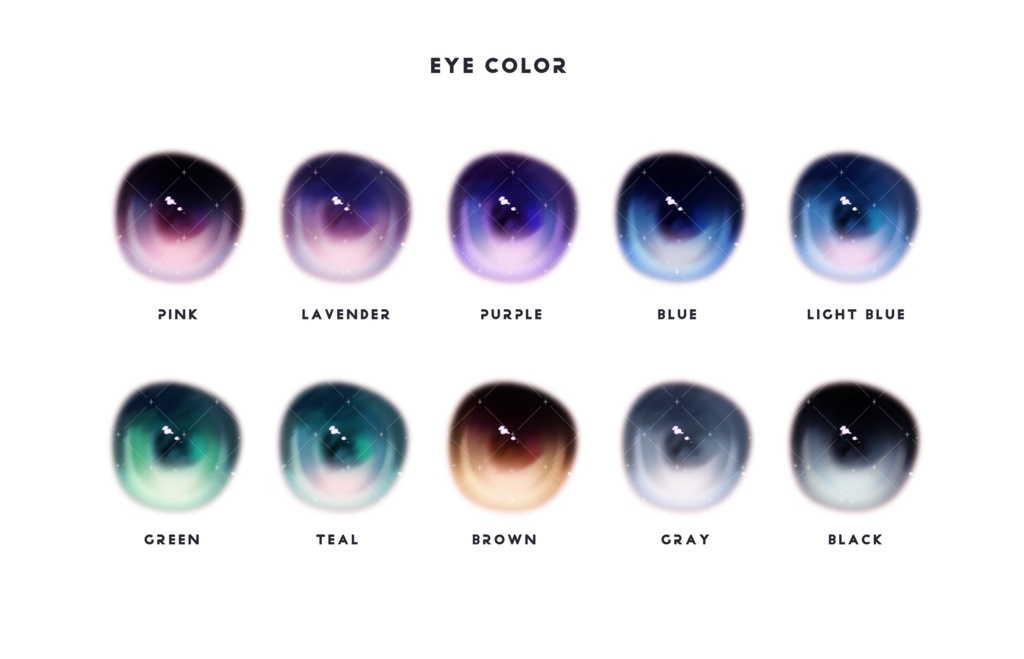 【期間限定無料】Soda pop Eye_Texture(クマリ/KUMALY専用)