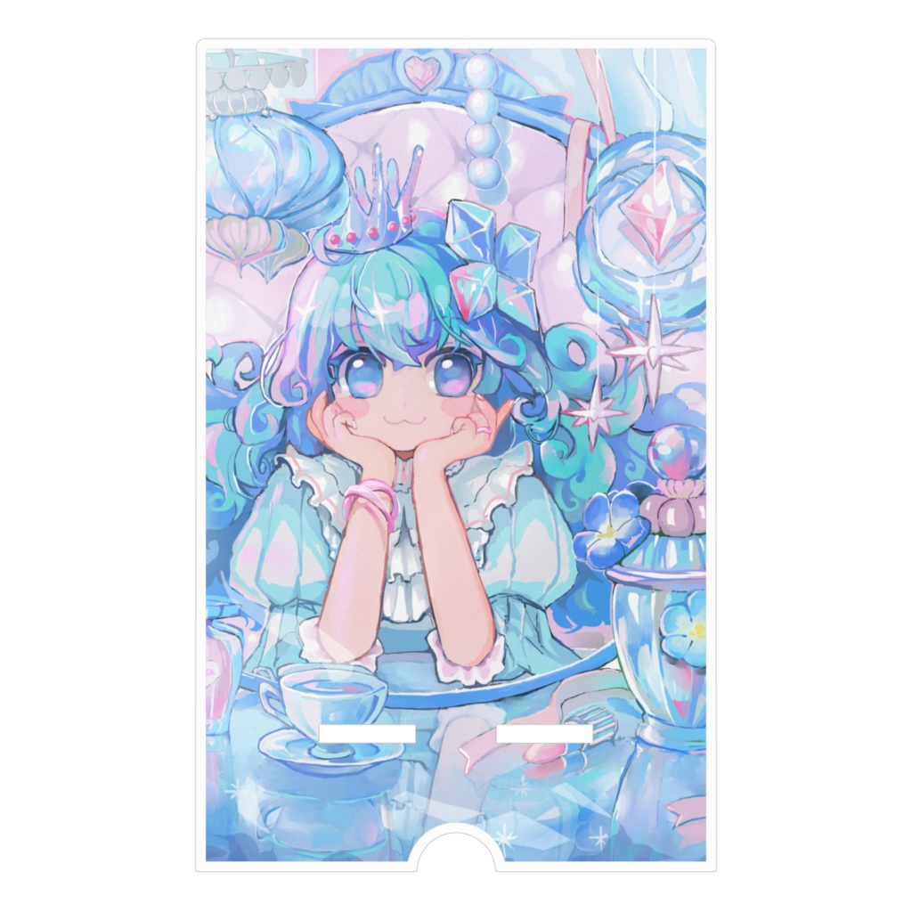 アクリルスマホスタンド