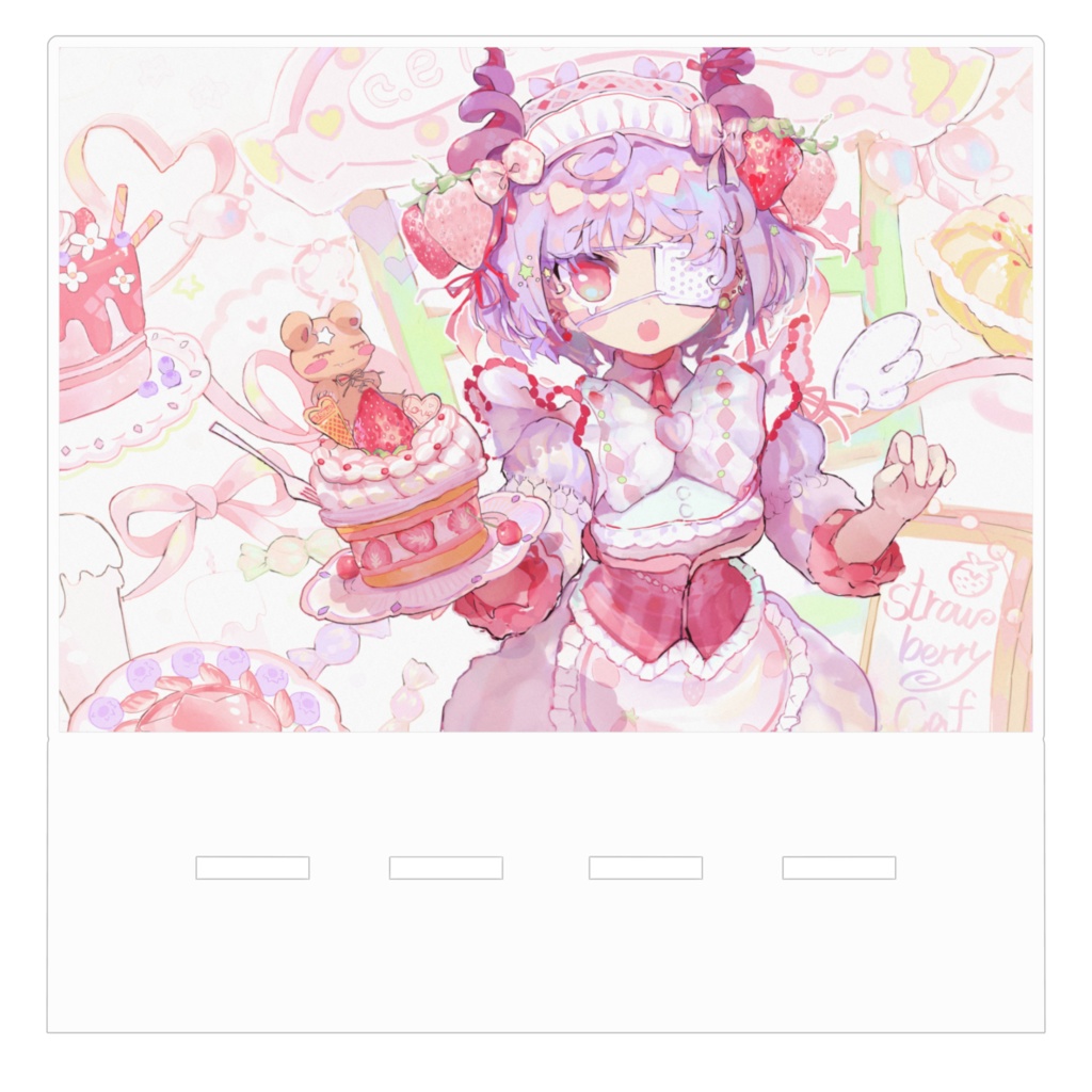 アクリルスマホスタンド