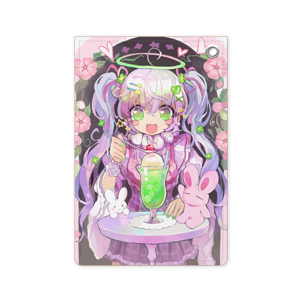 メロンソーダパスケース